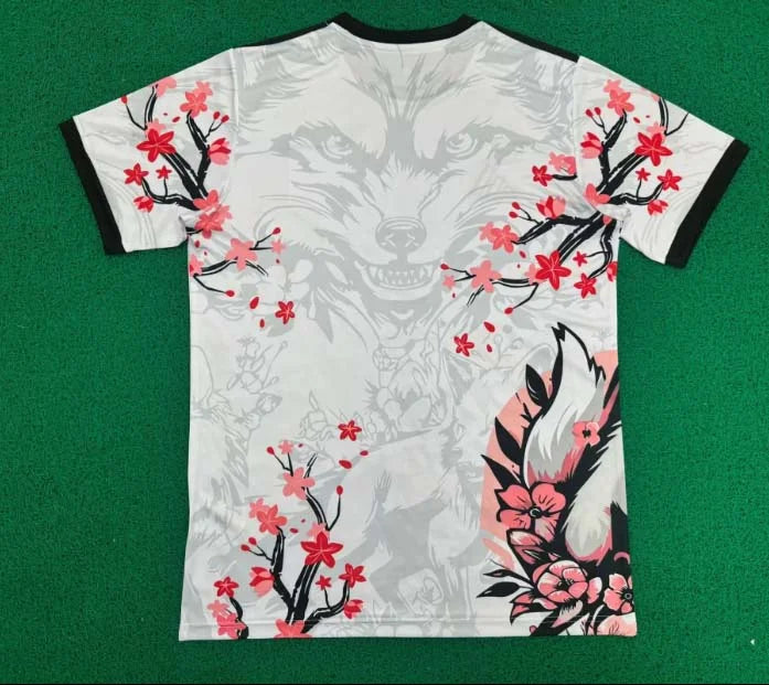 2025 Japan Firefox Special Edition White Football Shirt