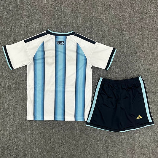 Camiseta local de la selección argentina 2026 para niños