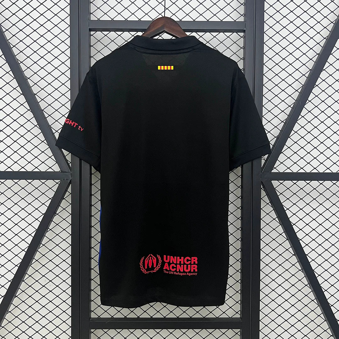 2024/2025 Barcelona Travis Scott Joint Edition Black Jersey