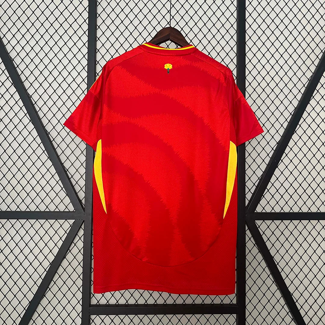 2024 Spain Home Football Jersey