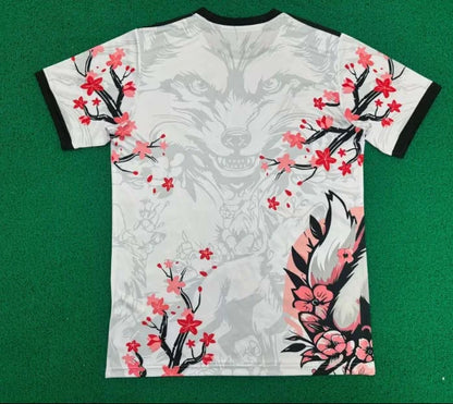 2025 Japan Firefox Special Edition White Football Shirt
