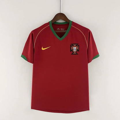 2006 Retro Portugal Home Jersey