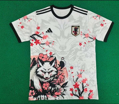 2025 Japan Firefox Special Edition White Football Shirt