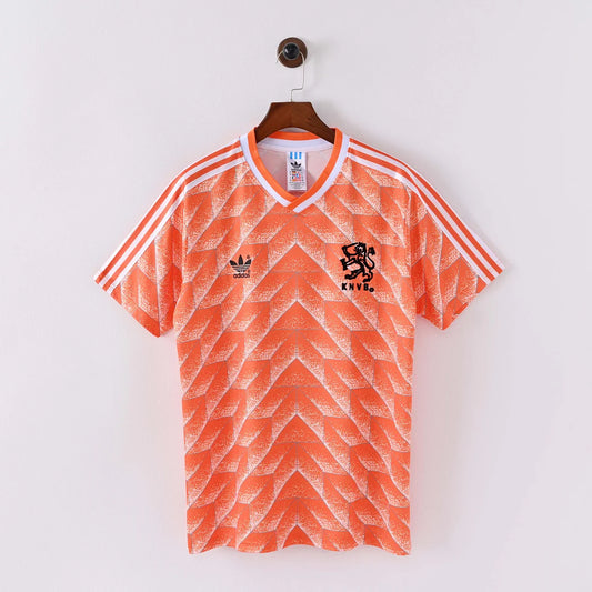 1988 Retro Netherlands National Team Home Football Jersey