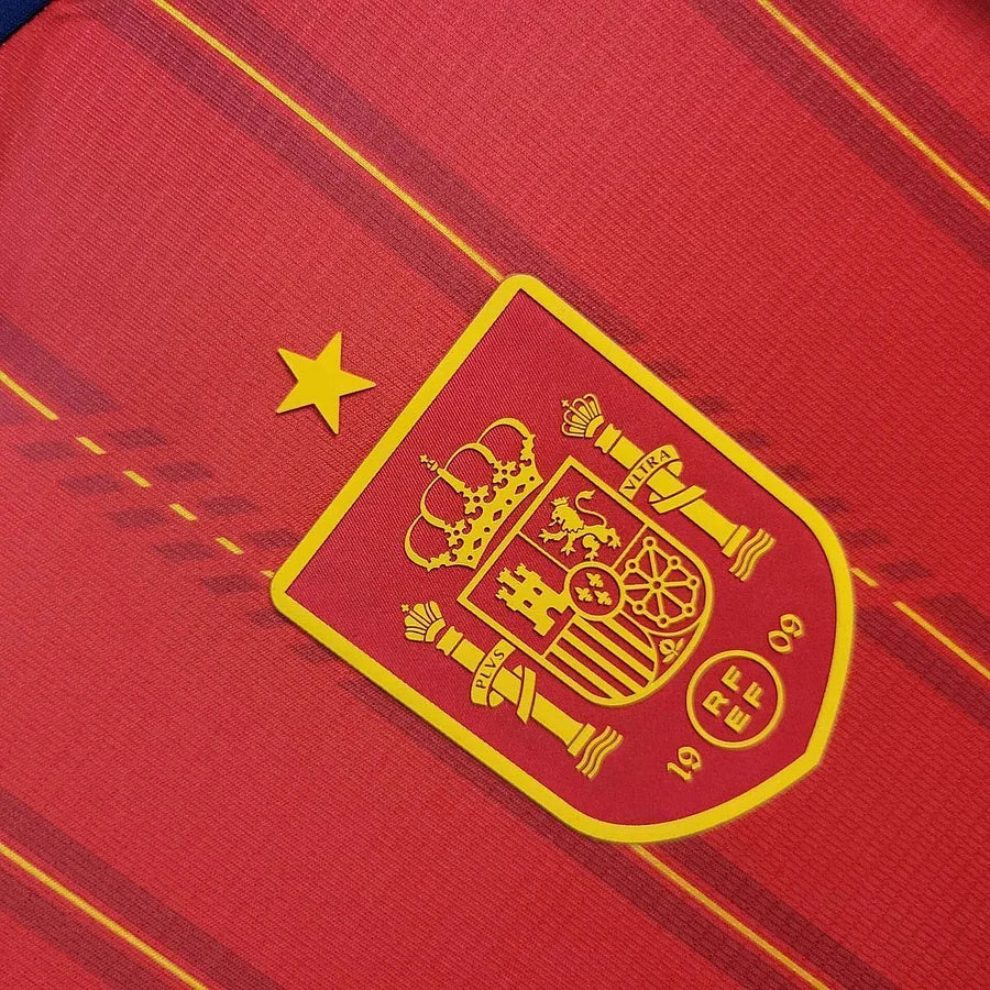 2026 Long Sleeve Spain Home Jersey