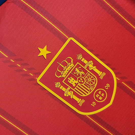 2026 Long Sleeve Spain Home Jersey