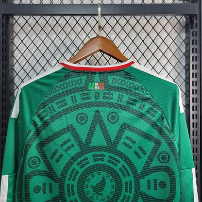 2026 Long Sleeve Mexico Home Jersey