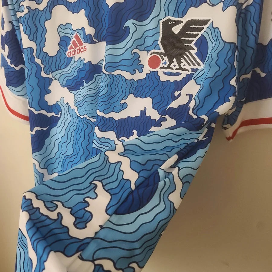 Camiseta de edición especial Blue Wave de Japón 2022