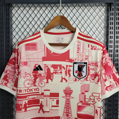 Camiseta roja de edición especial de Tokio 2023