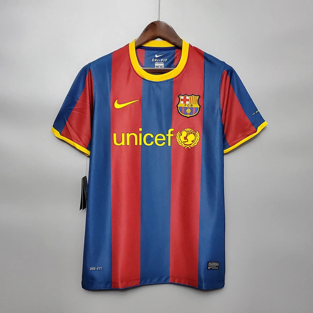 2010-2011 Retro Barcelona Home Jersey