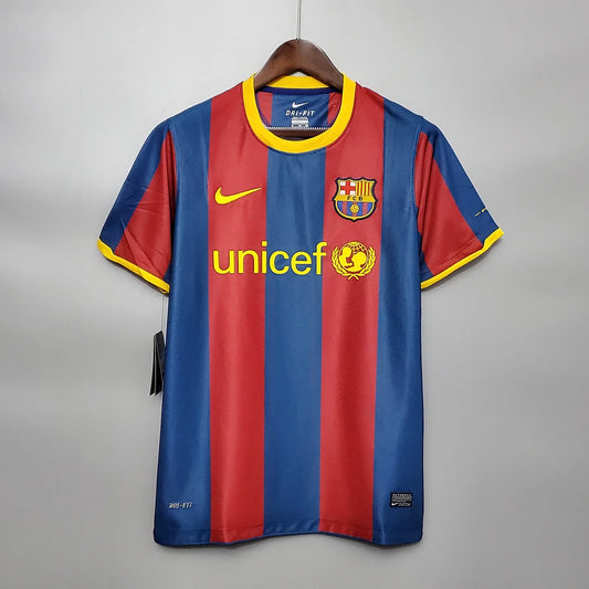2010-2011 Retro Barcelona Home Jersey