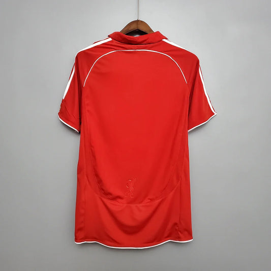 Camiseta retro de local del Liverpool 2006-2007