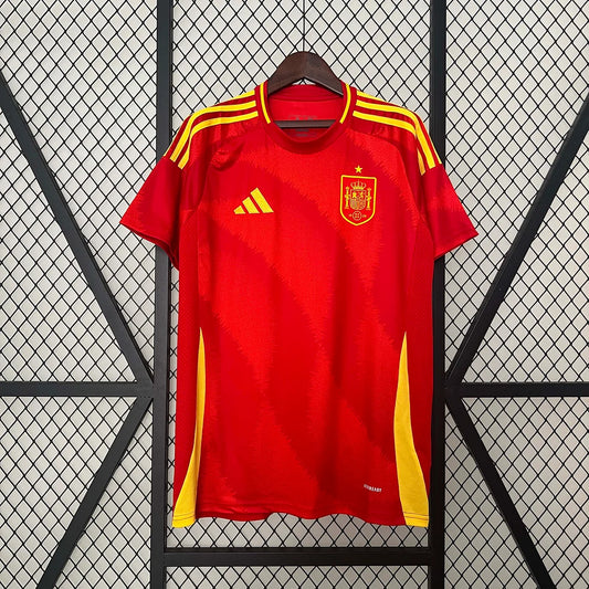 2024 Spain Home Football Jersey