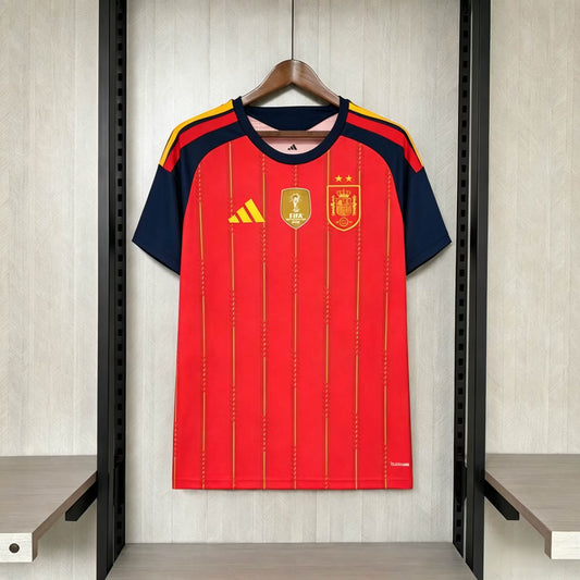 2026 Spain Home Champion Two Stars Jersey