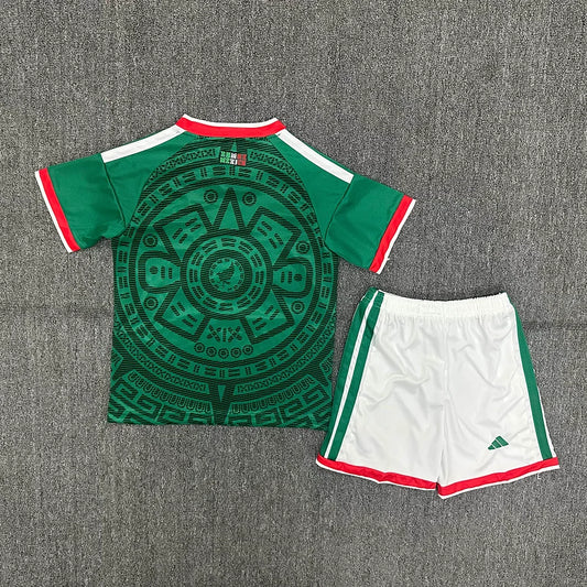 Camiseta local de la selección nacional de México 2026 para niños