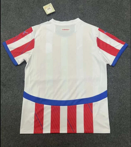 2024 Paraguay National Team Home Football Jersey