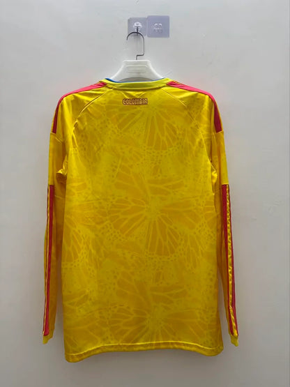 2026 Long Sleeve Colombia Home Jersey