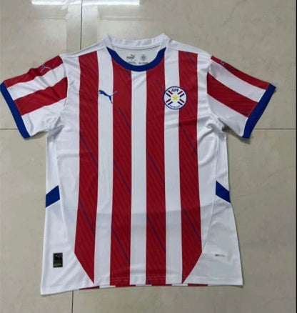2024 Paraguay National Team Home Football Jersey