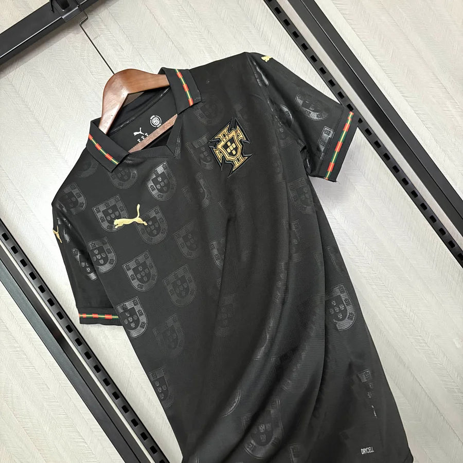 Camiseta negra edición especial de Portugal 2026