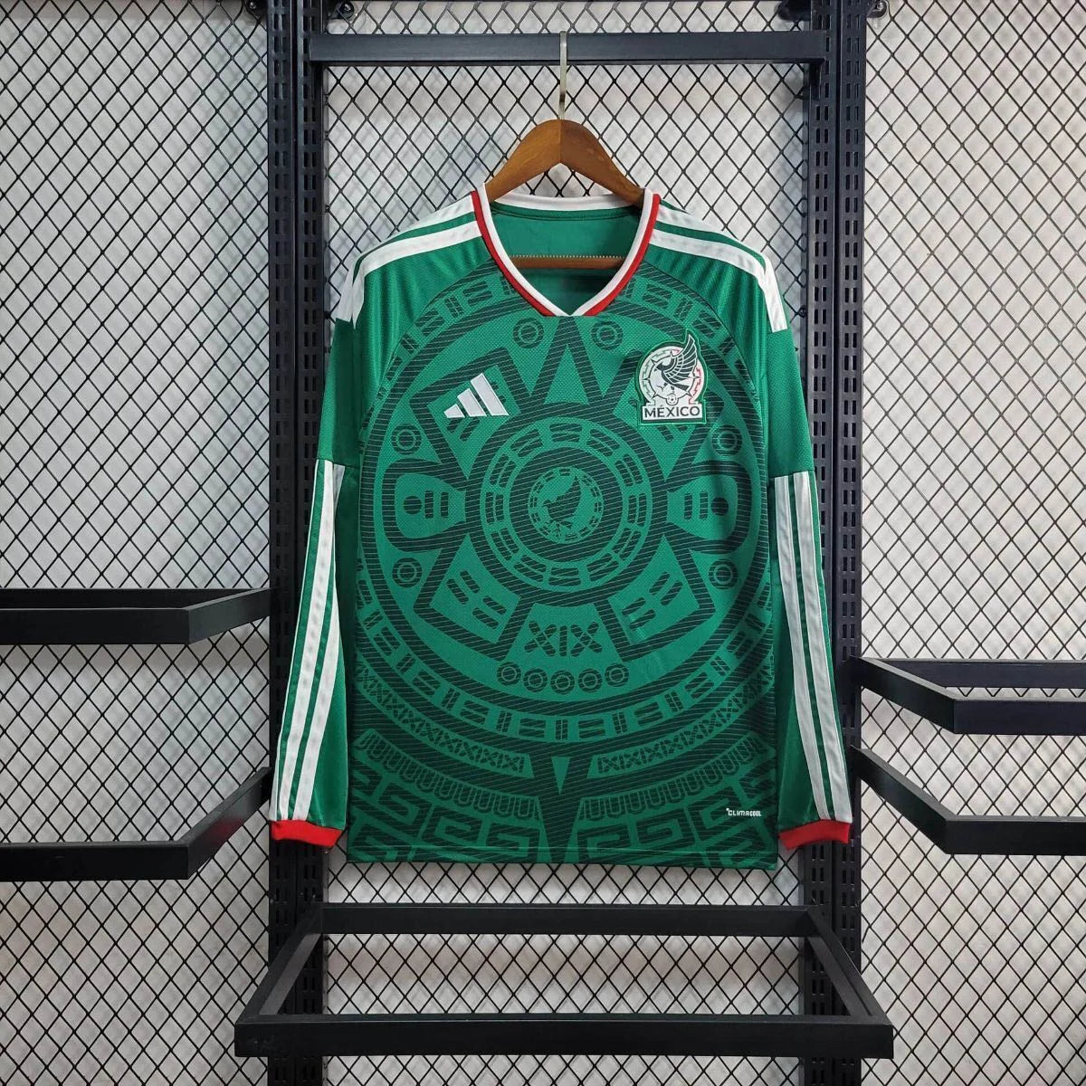 2026 Long Sleeve Mexico Home Jersey