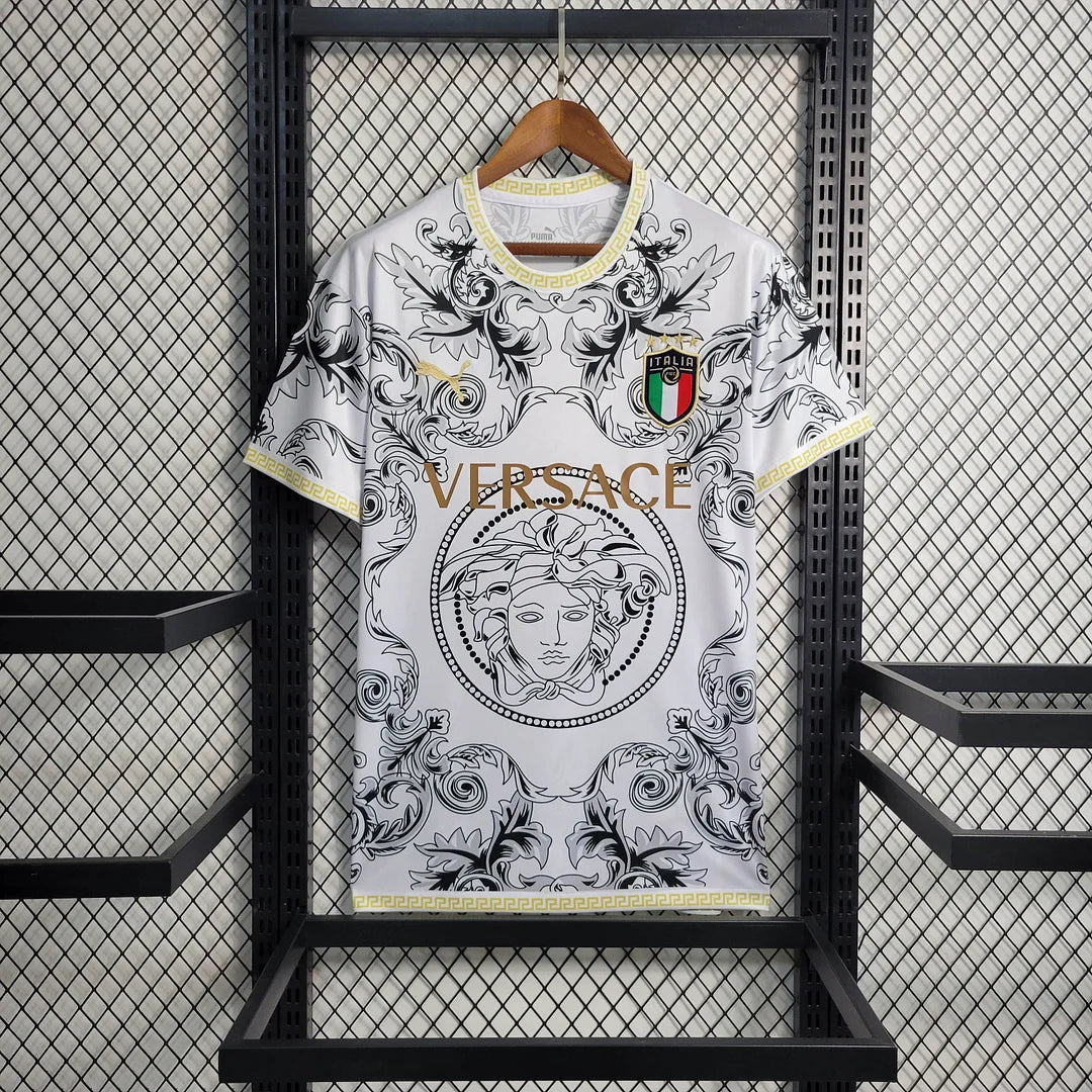 2023 Italy Commemorative Edition White Soccer Jersey