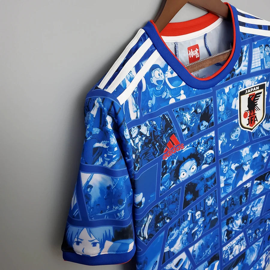 2021 Japan Blue Anime Jersey