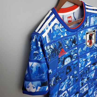 2021 Japan Blue Anime Jersey