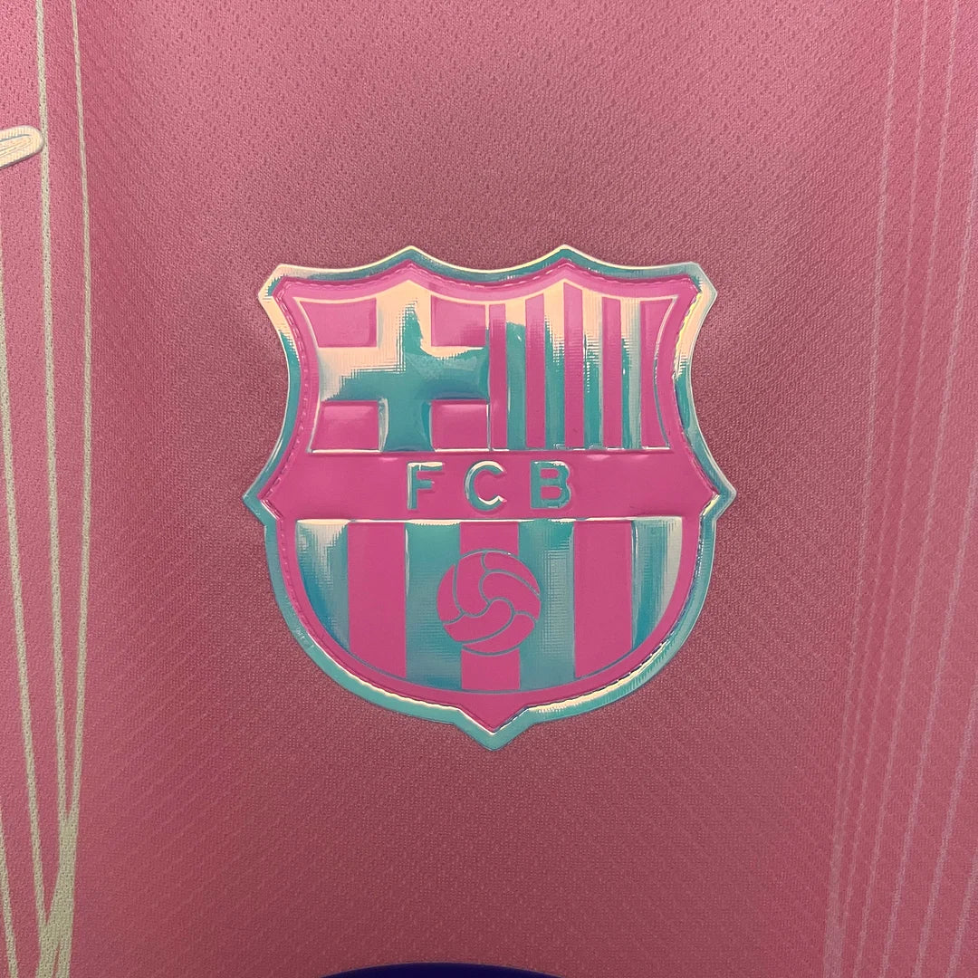 2025/2026 Barcelona Pink Football Jersey