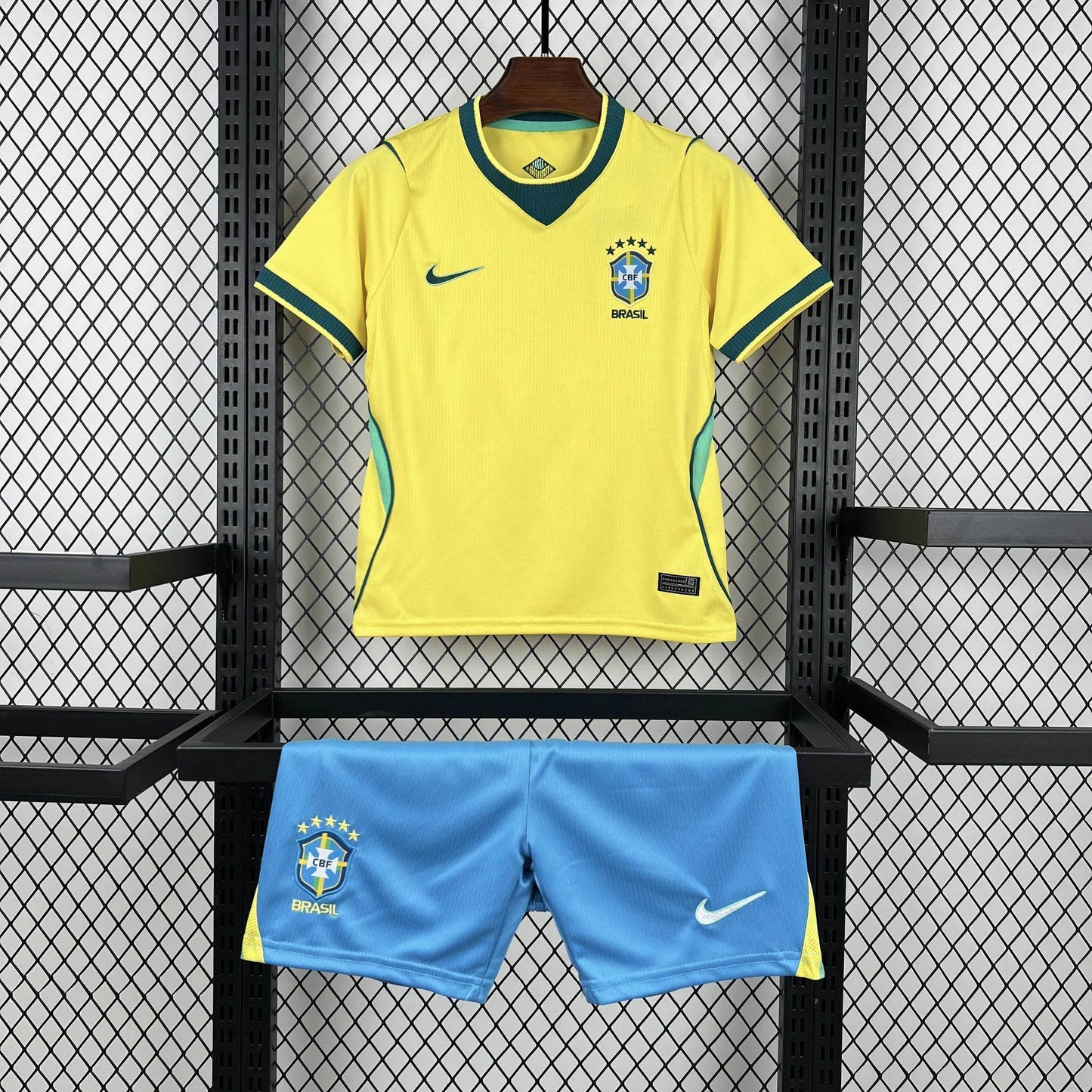 2026 Brazil Home Jersey Kids