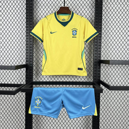 2026 Brazil Home Jersey Kids