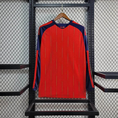 2026 Long Sleeve Spain Home Jersey