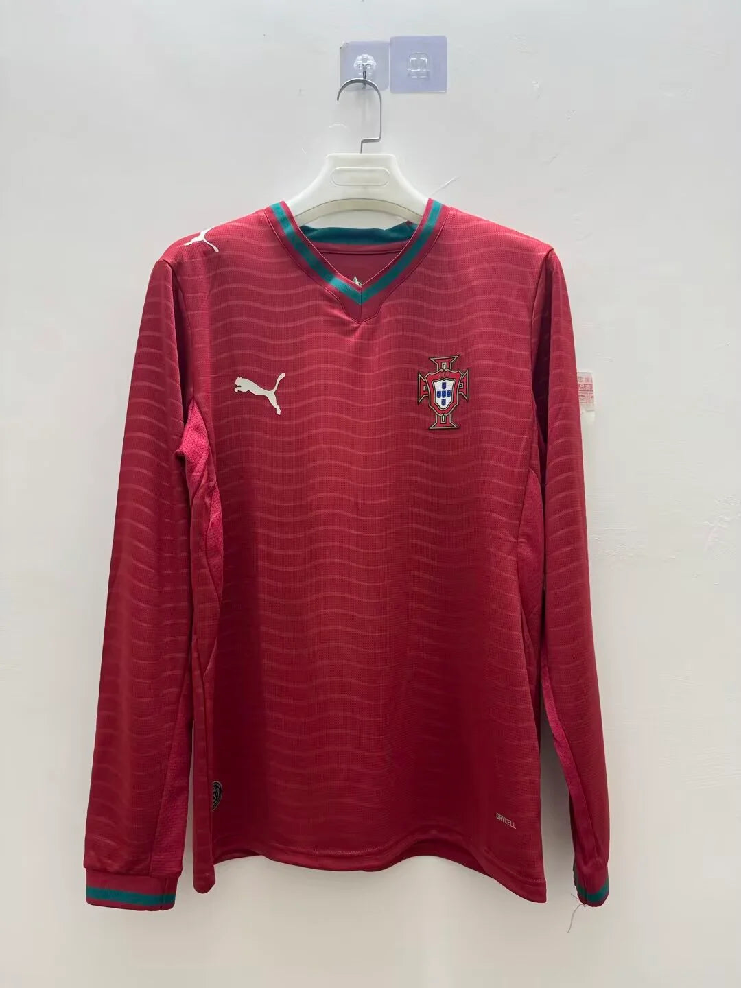 2026 Long Sleeve Portugal Home Jersey