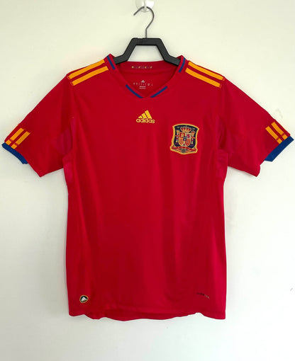 2010 Retro Spain Home Jersey