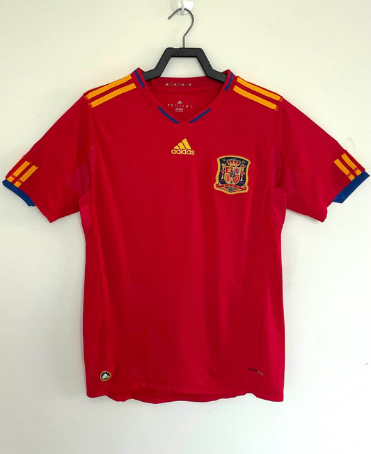 2010 Retro Spain Home Jersey
