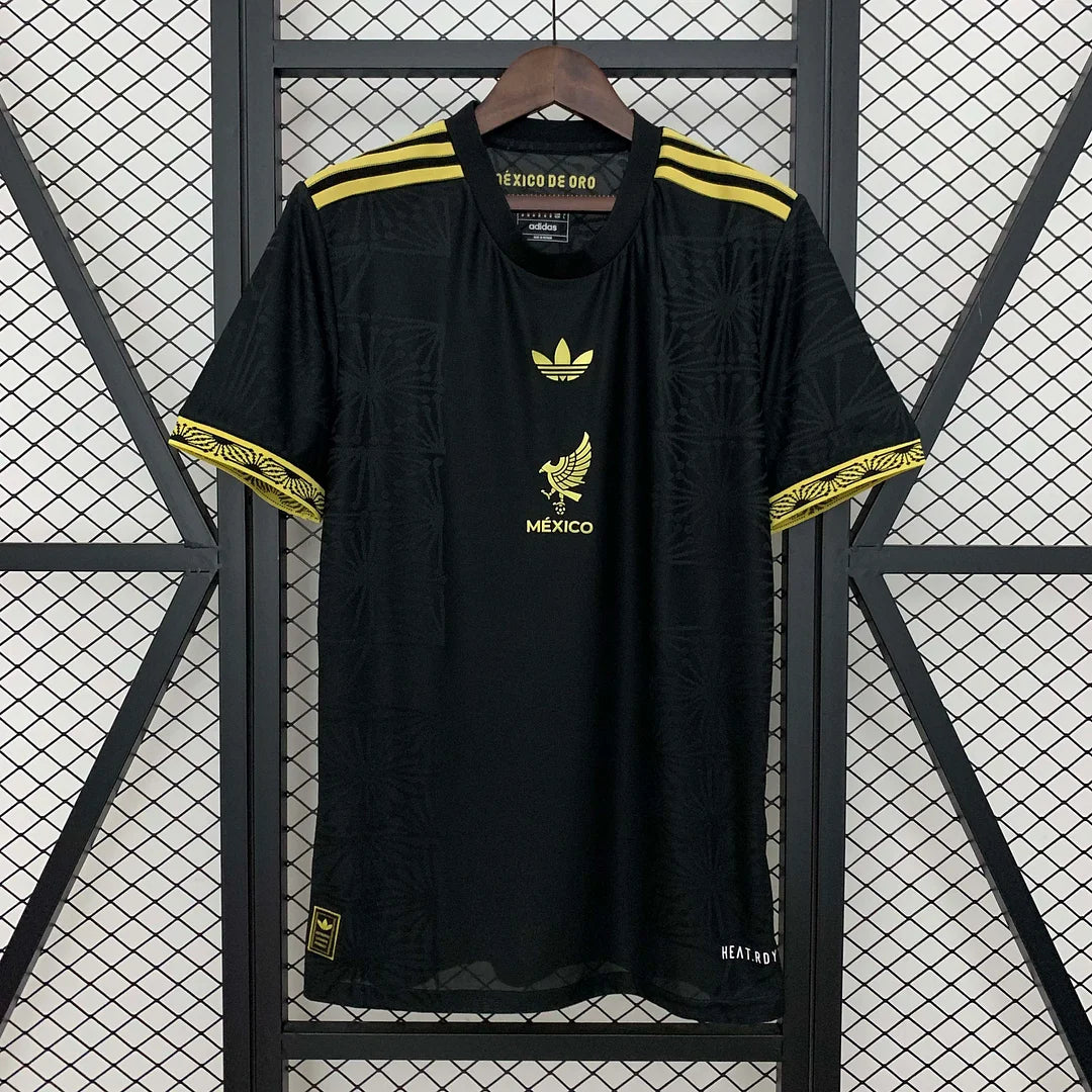 2025 Mexico National Gold Cup Edition Black Football Shirt